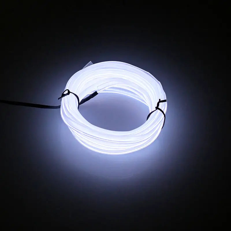 GlowRide™ Car Ambient LED Strip — 5M USB Neon Interior Lighting