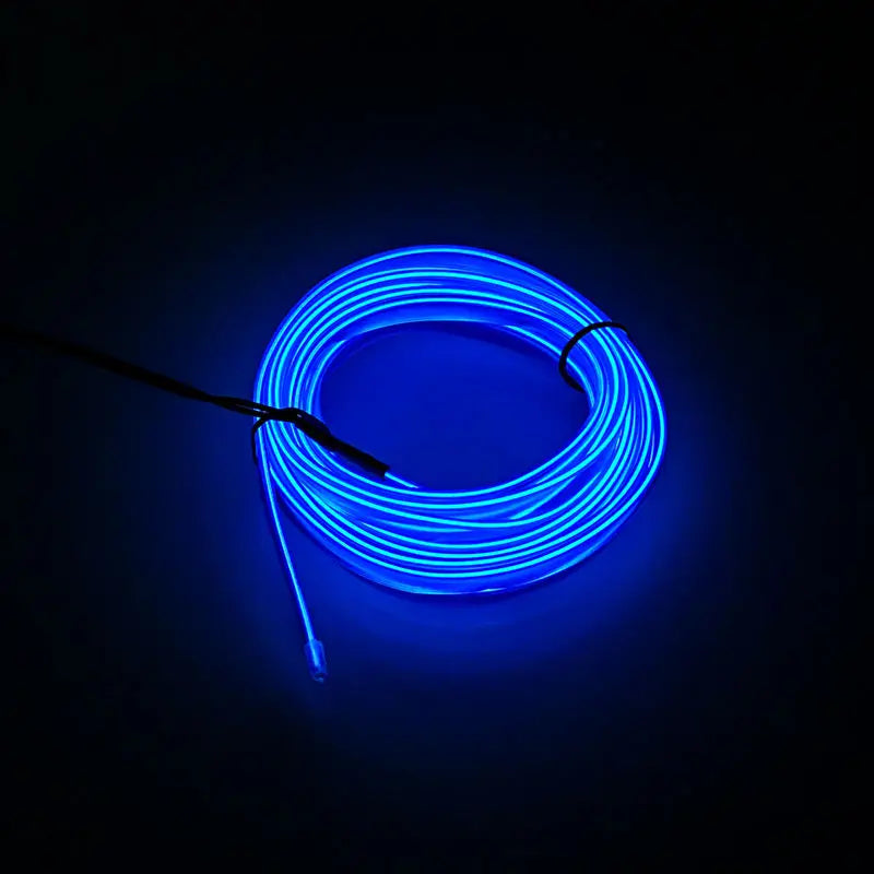 GlowRide™ Car Ambient LED Strip — 5M USB Neon Interior Lighting