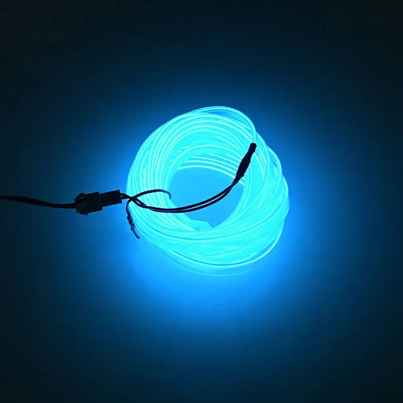 GlowRide™ Car Ambient LED Strip — 5M USB Neon Interior Lighting