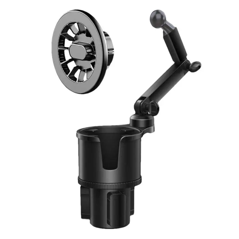 GlowRide™ 360° Cup Holder Phone Mount - Holds any phone 4 to 7 inch iPhone Samsung