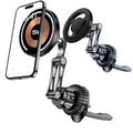 GlowRide™ Magnetic Wireless Car Charger Mount - 15W magnetic fast wireless charger for car vent