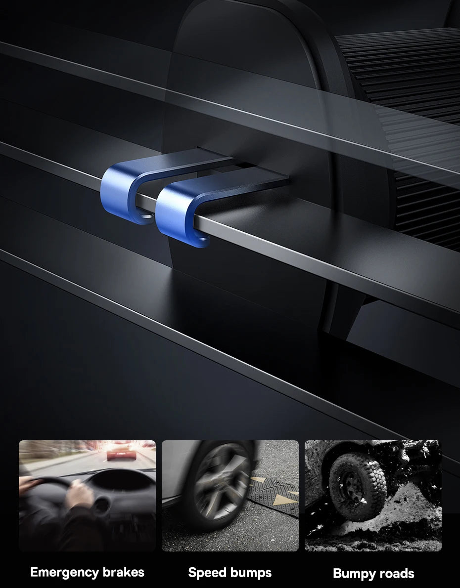 GlowRide™ Magnetic Wireless Car Charger — 15W Fast Charging