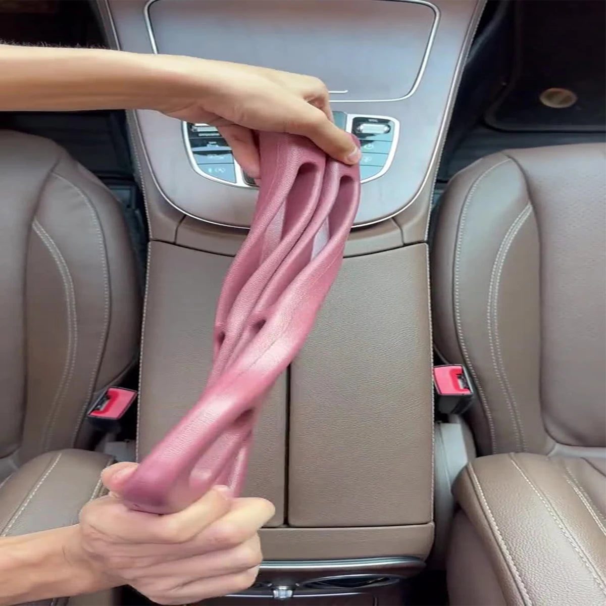GlowRide™ PU Leather Car Seat Gap Filler - Universal fit for any car or SUV