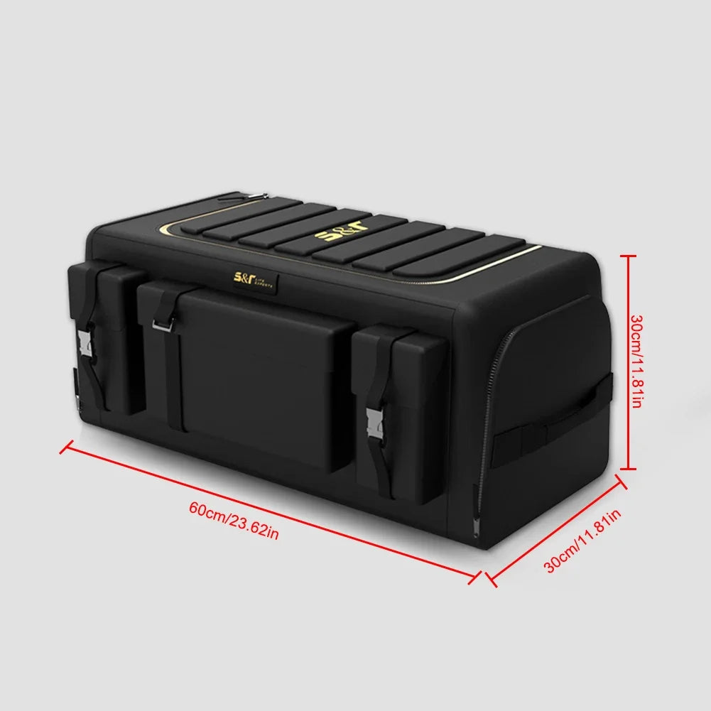 GlowRide™ Collapsible Car Trunk Organizer - Premium clean look for any vehicle